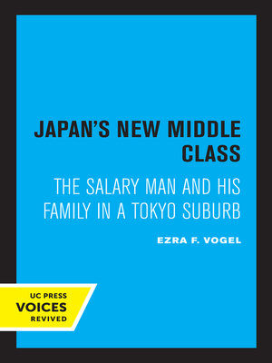 cover image of Japan's New Middle Class